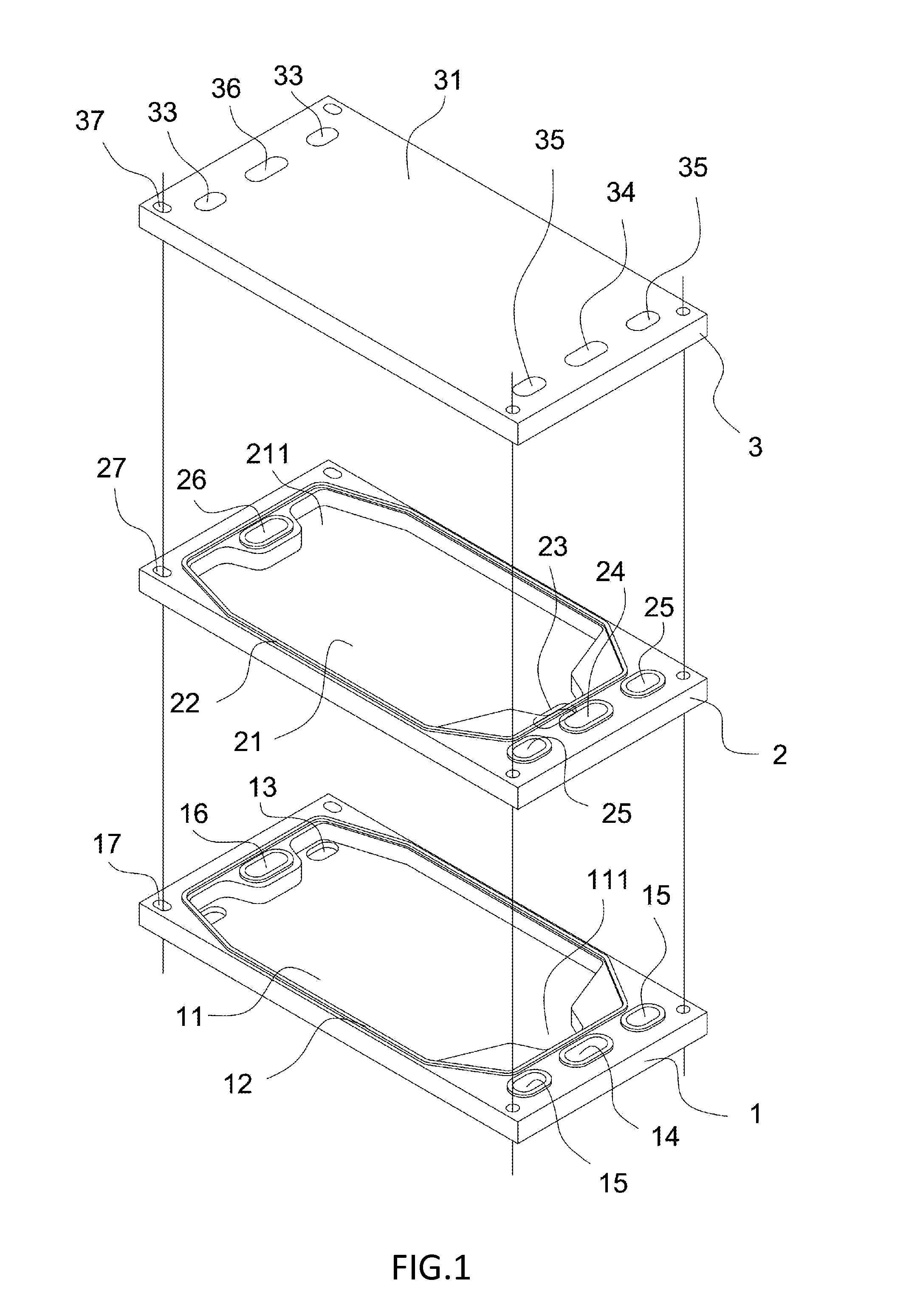 Plate type fuel reformer of fuel cell