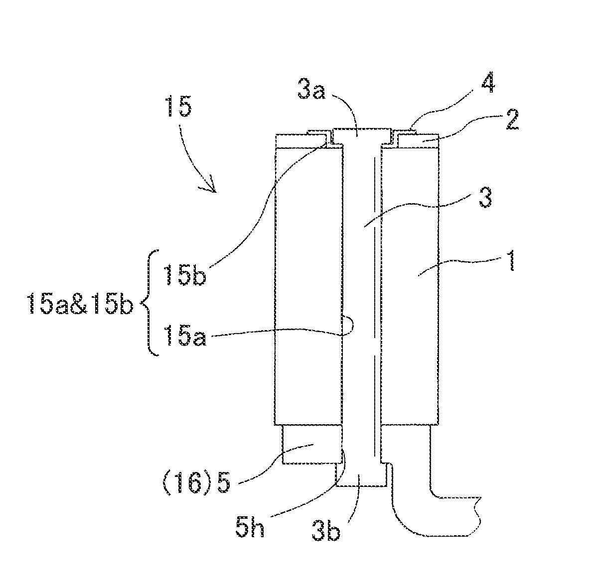 Rotor securing arrangement and rotating electric machine having the same