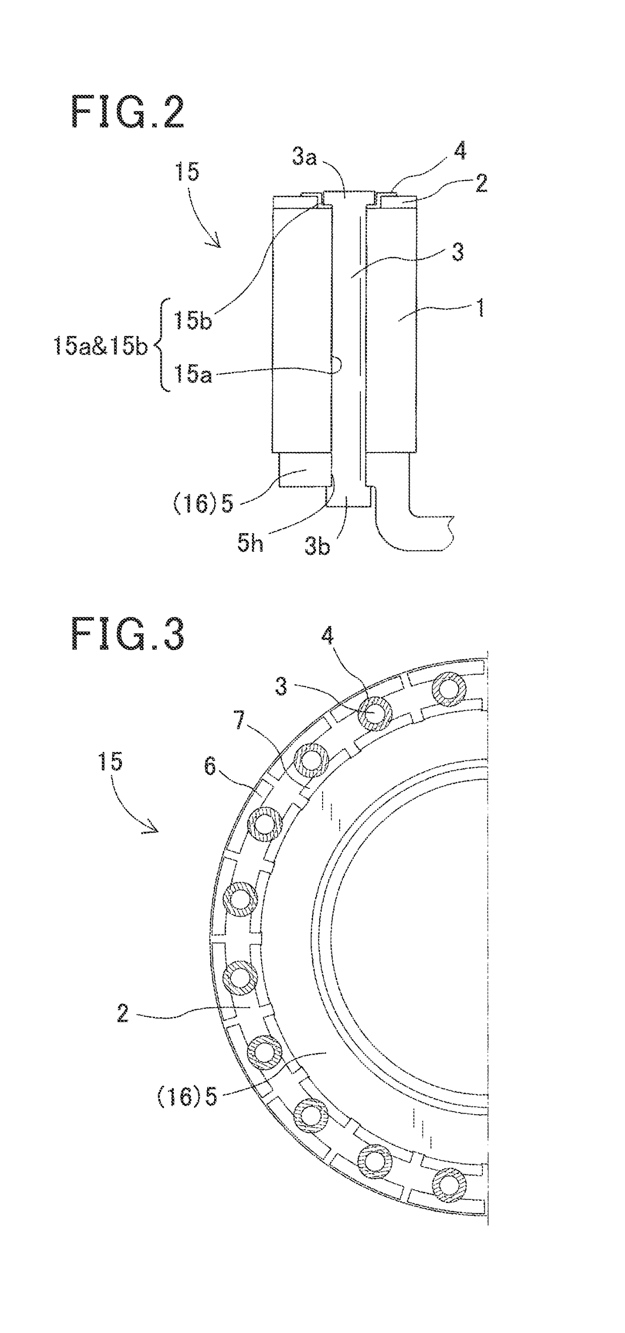 Rotor securing arrangement and rotating electric machine having the same