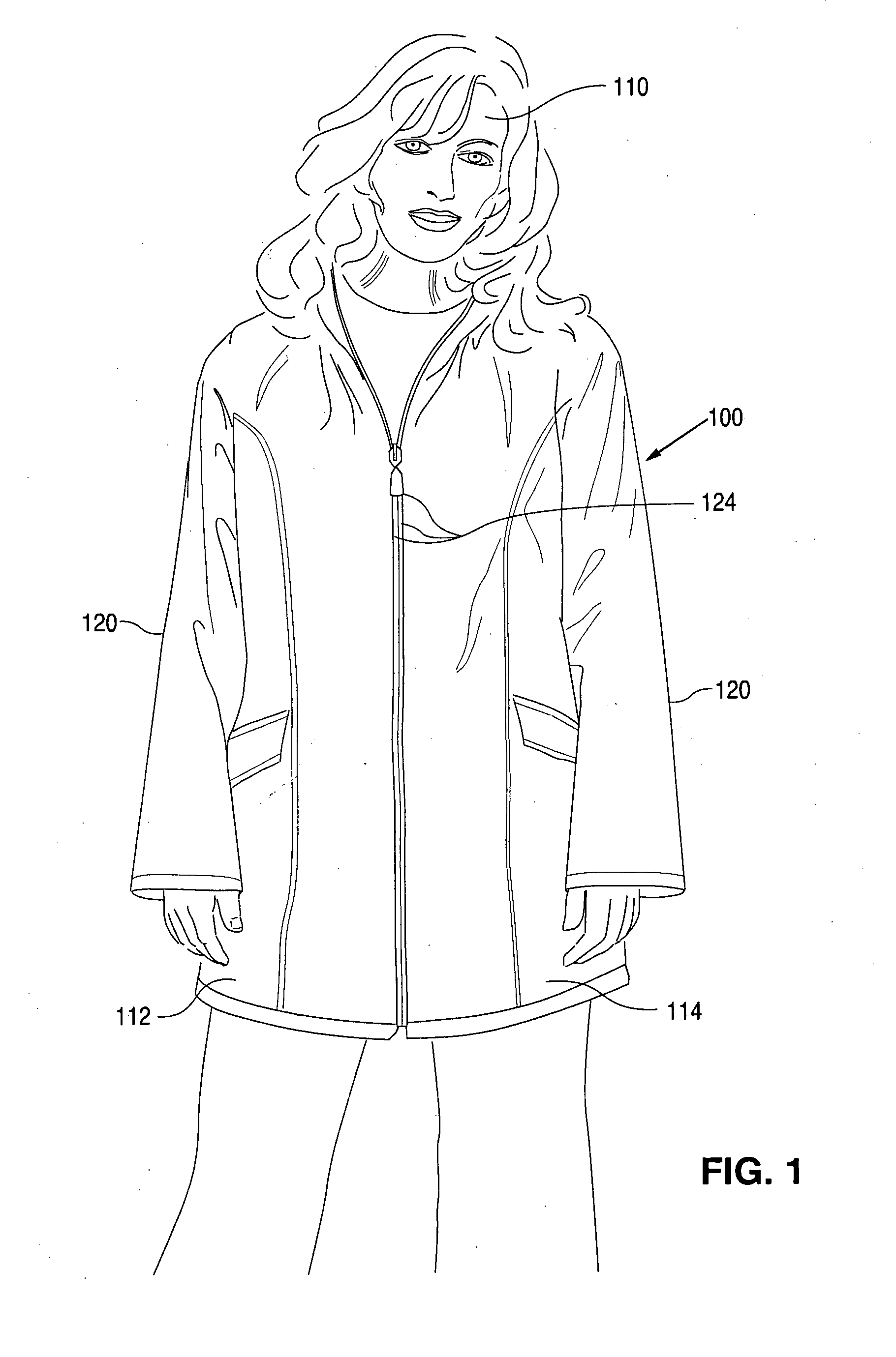 Convertible maternity coat
