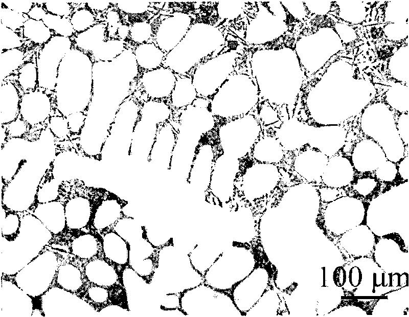 Rare earth-containing aluminum alloy used for semisolid state rheoforming and preparation method of semisolid state slurry thereof
