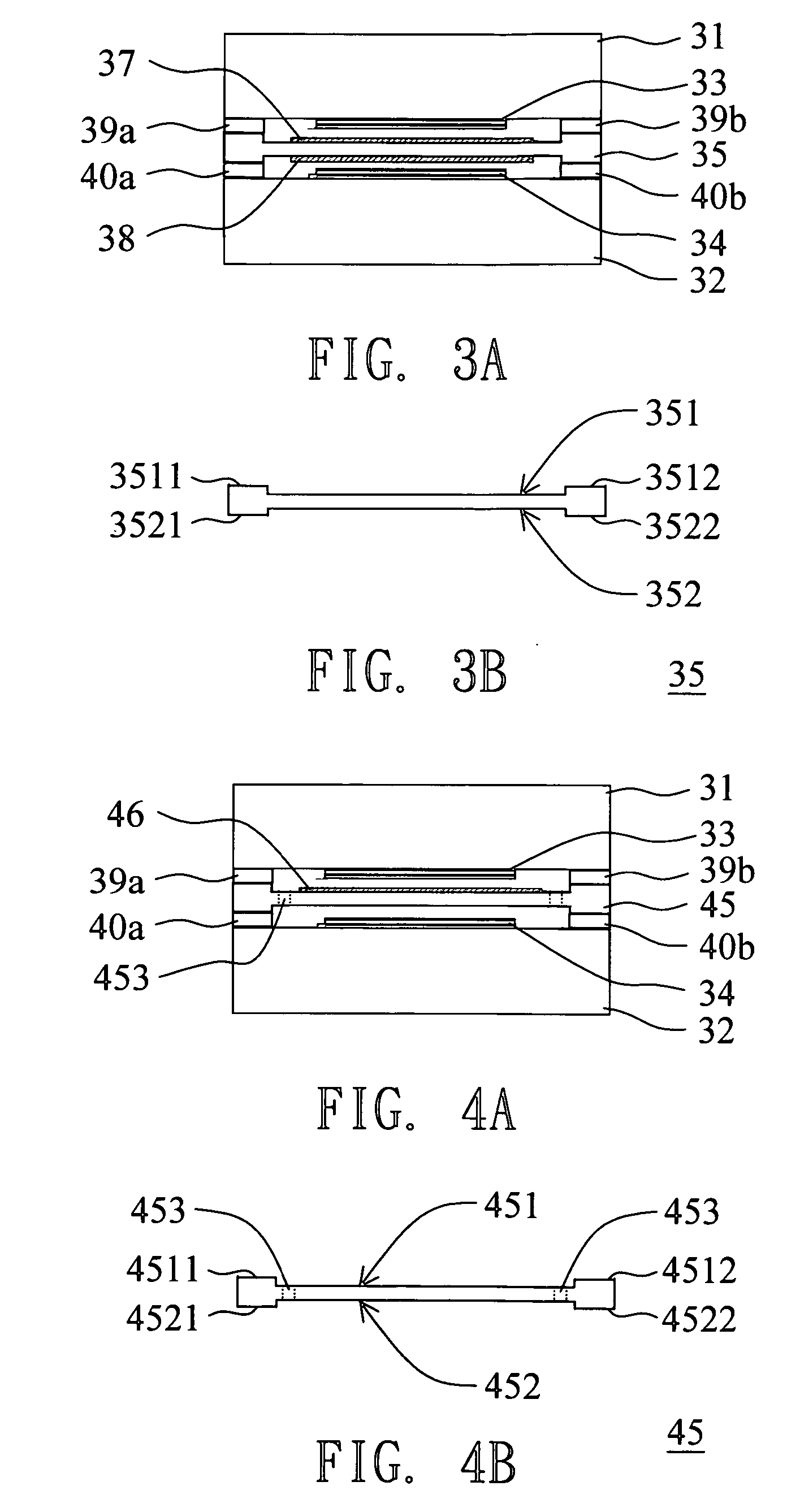 Encapsulation structure of double sided organic light emitting device and method of fabricating the same