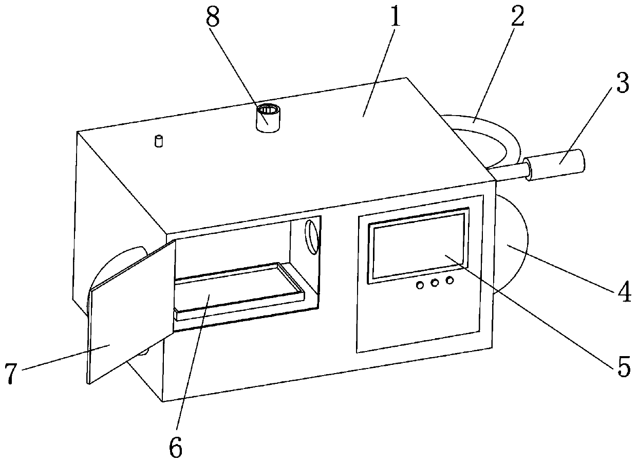 Fumigating integrated machine