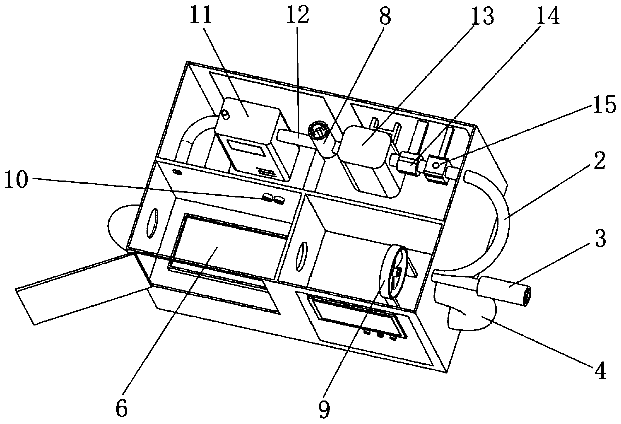 Fumigating integrated machine