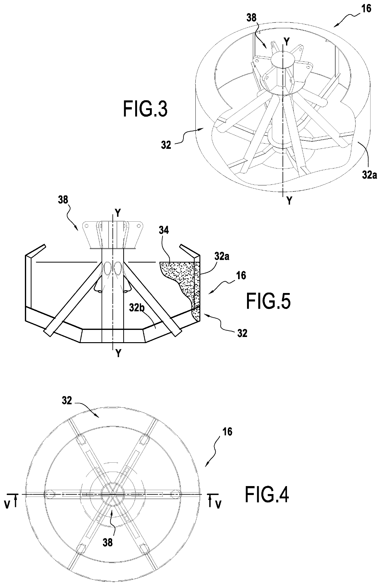 Floating support structure for offshore wind turbine and method for installing a wind turbine provided with such a support structure
