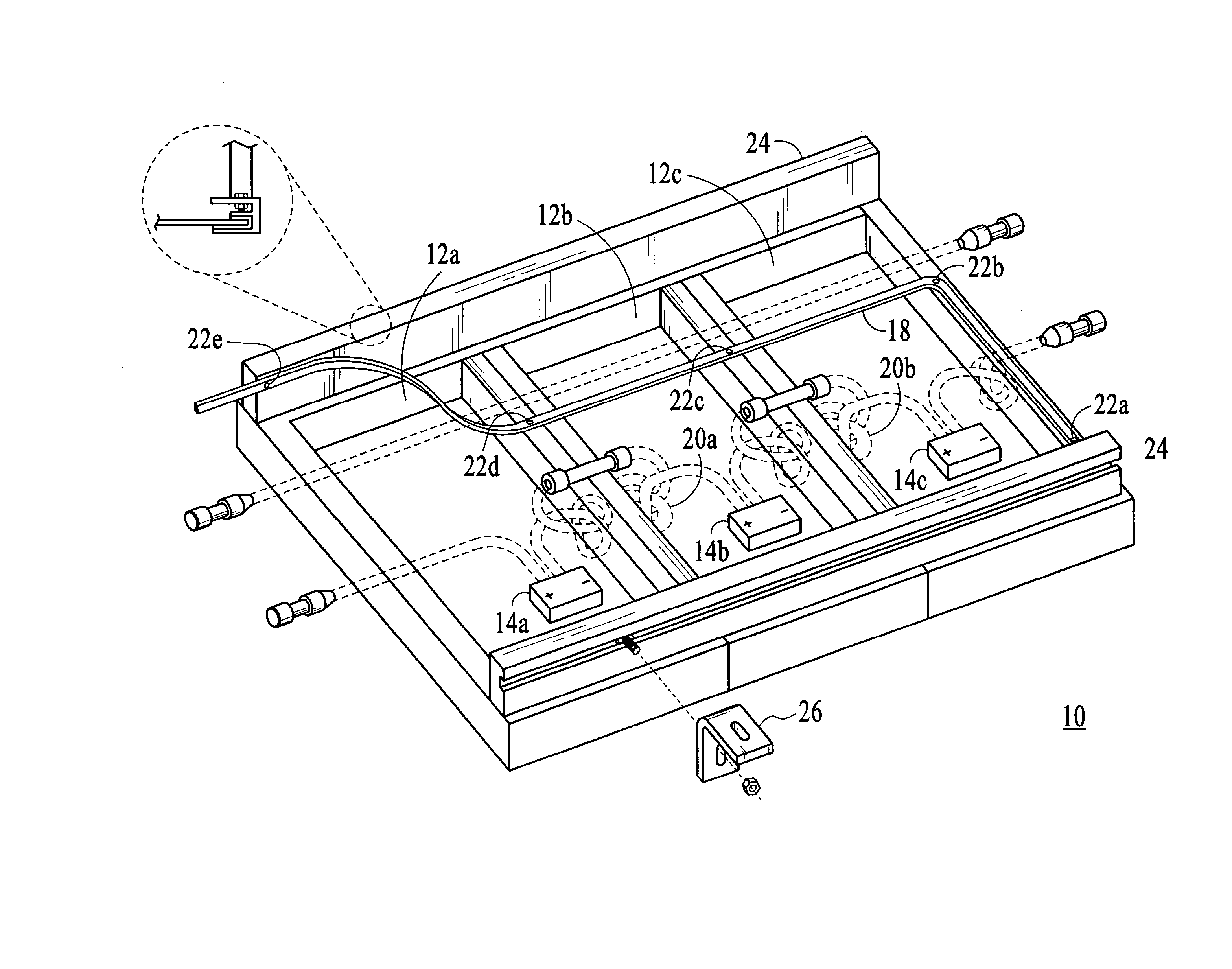 Mounting system for a solar panel