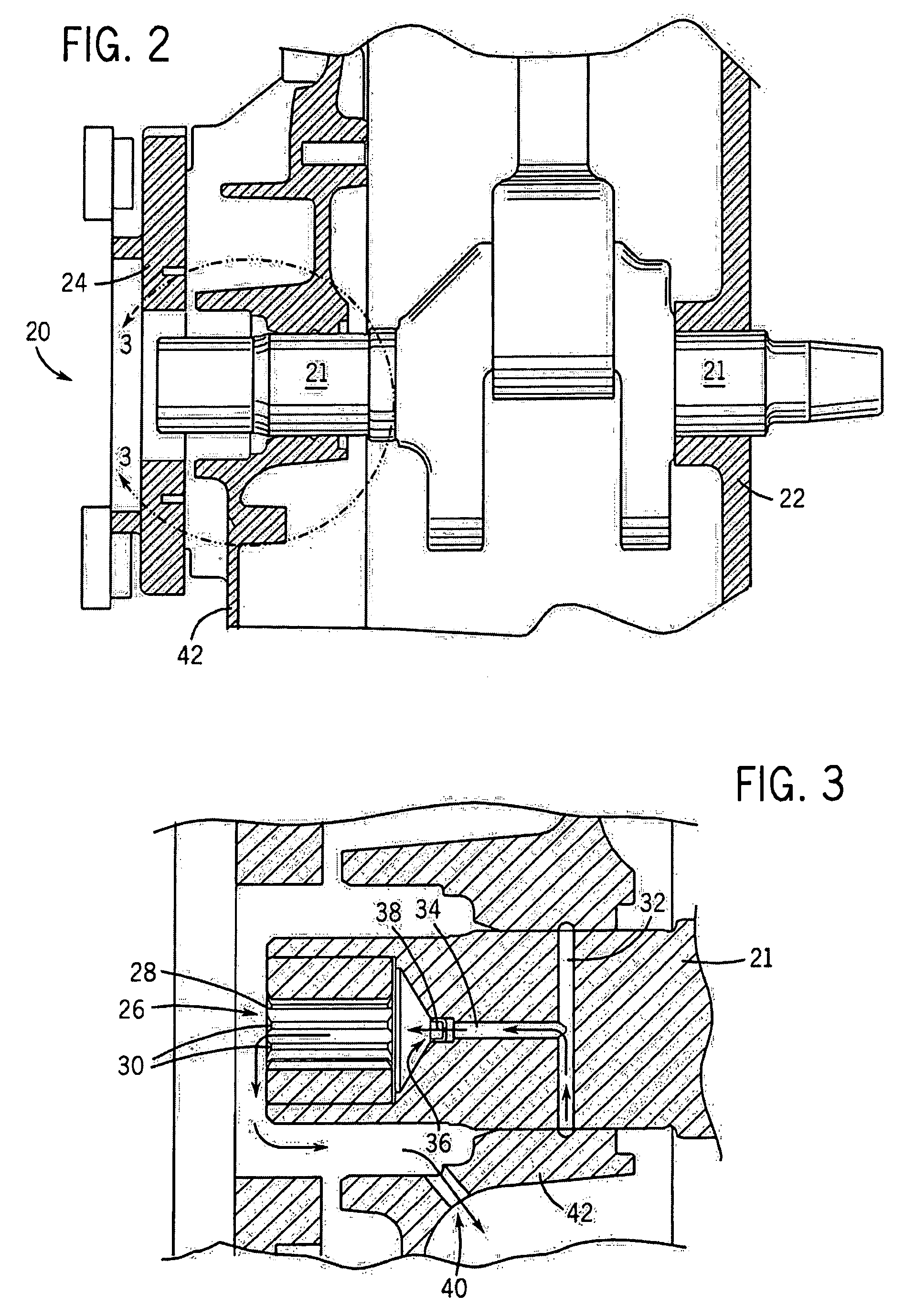 System and method for lubricating power transmitting elements