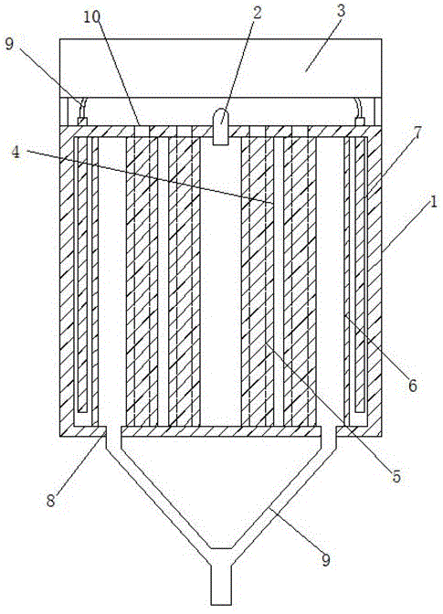 Transformer oil purifier based on high-voltage pulse superimposed direct-current electric field