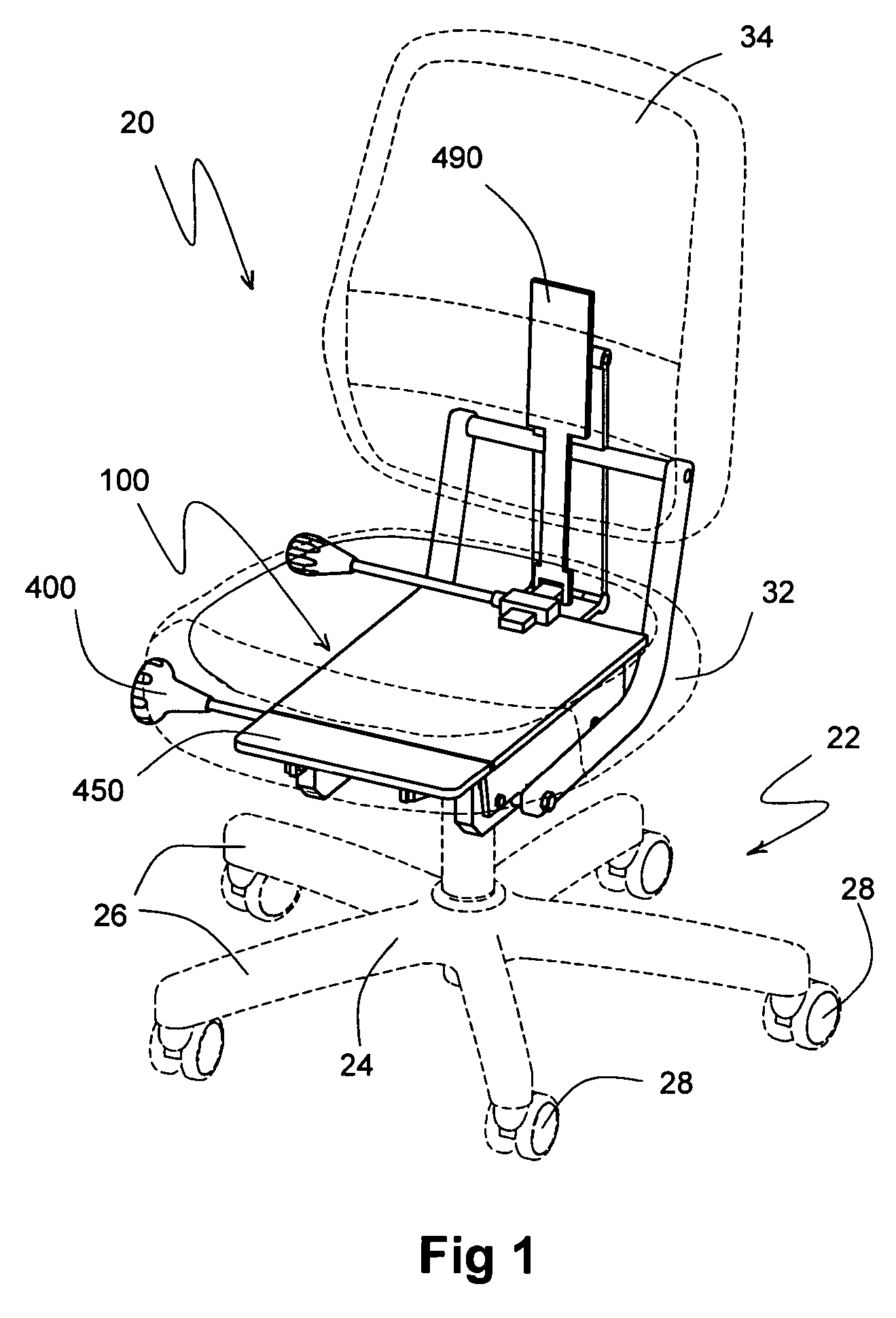 Articulated seating mechanism