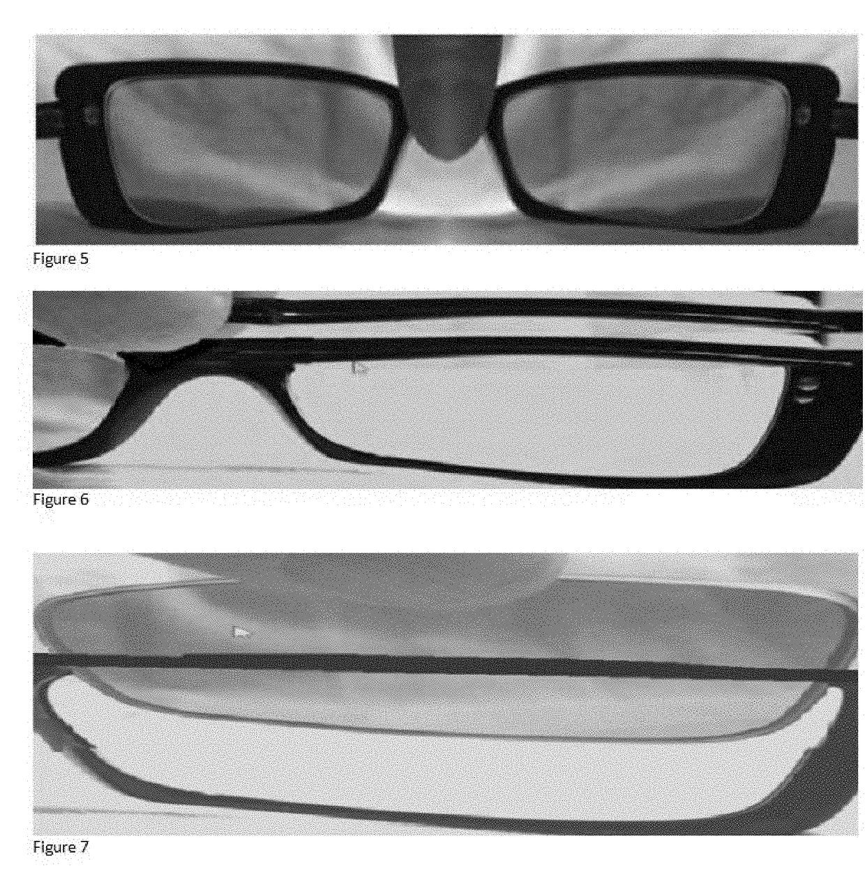 Eyeglass frame system where lenses can move from one frame to another