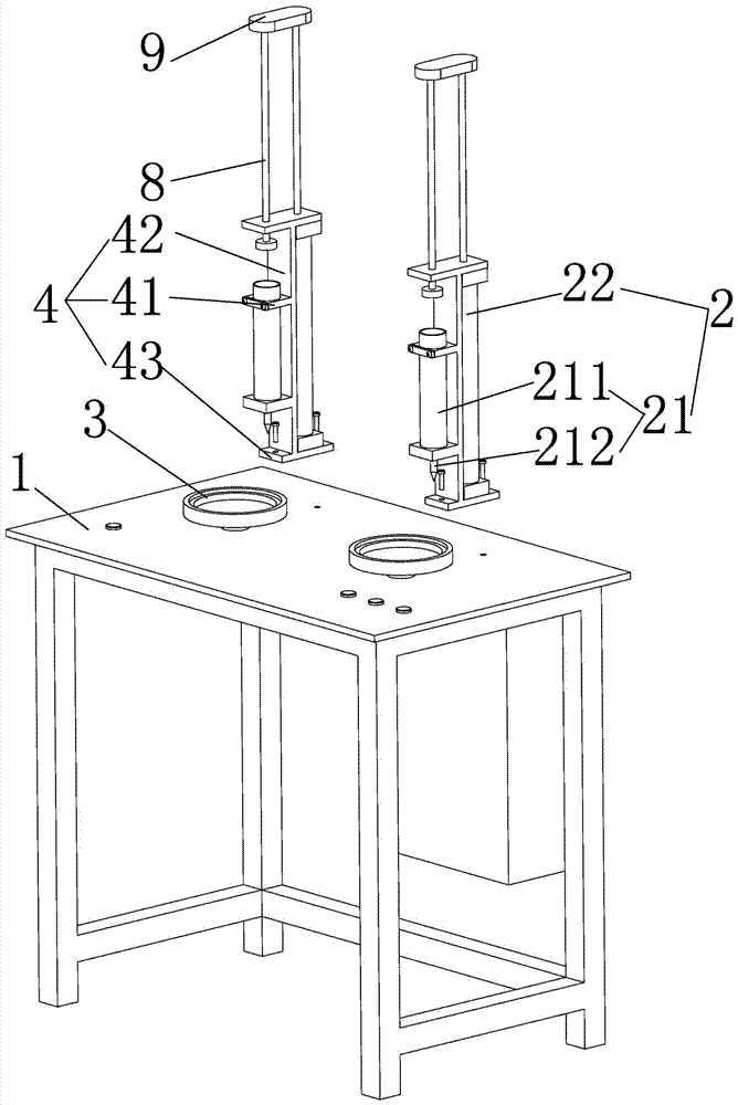 Full-automatic glue dispensing machine