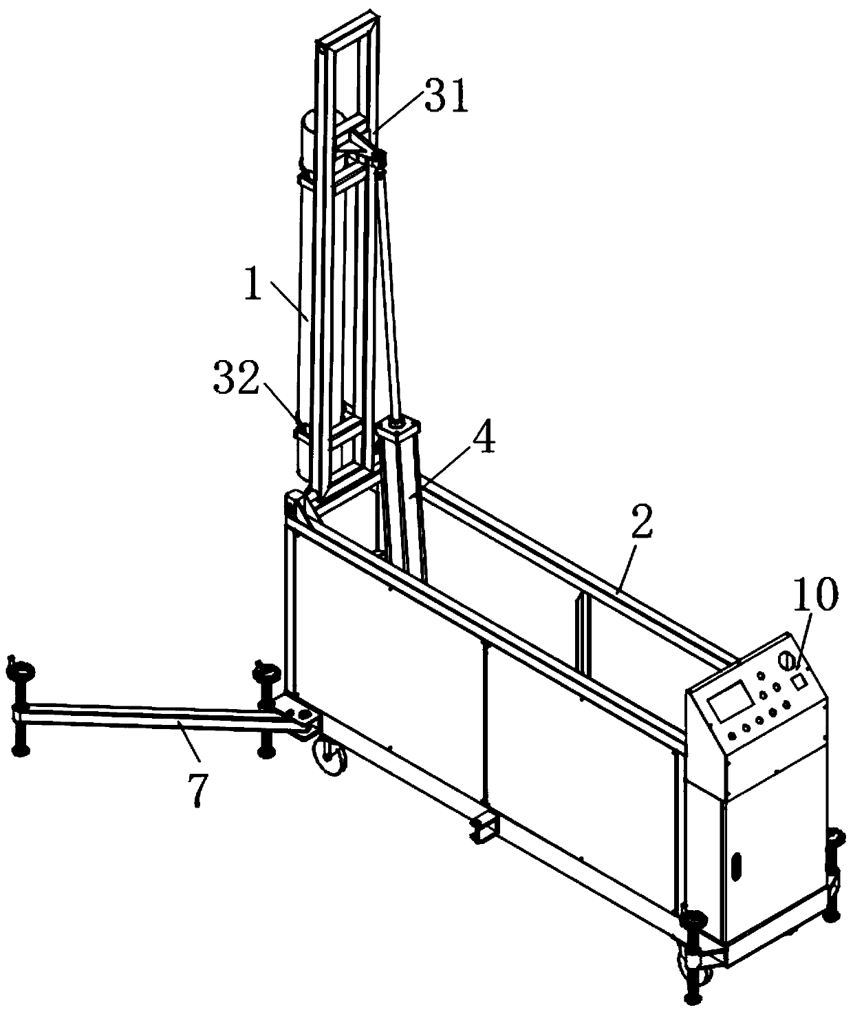 Steel roller cleaning device