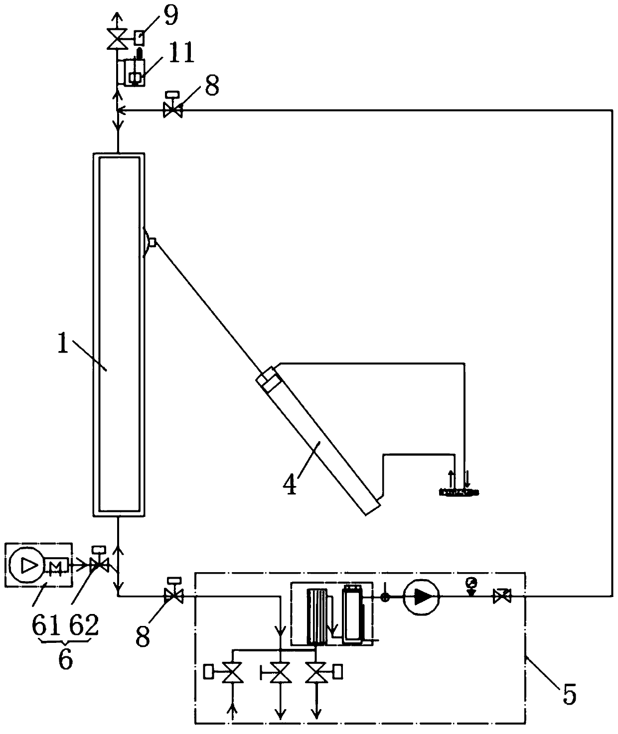 Steel roller cleaning device