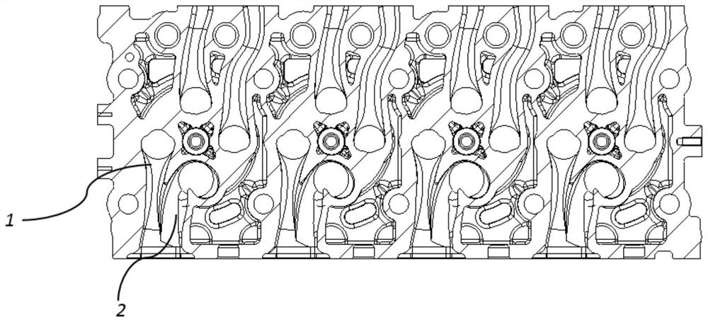 Air valve, air cylinder cover and engine