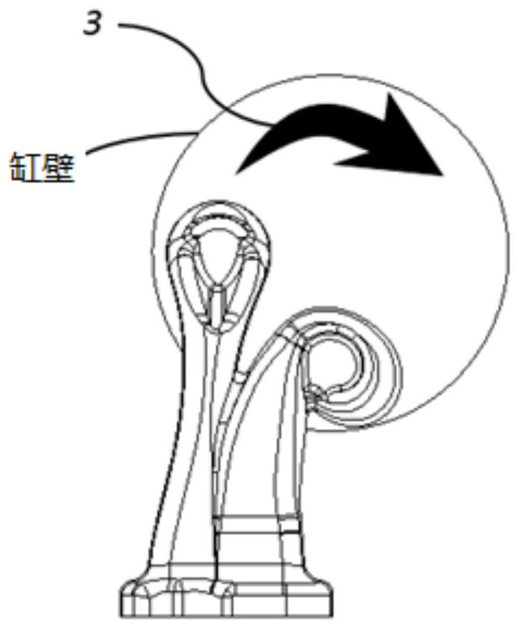 Air valve, air cylinder cover and engine