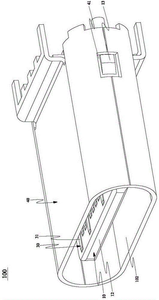 Socket connector, plug connector and combined structure thereof