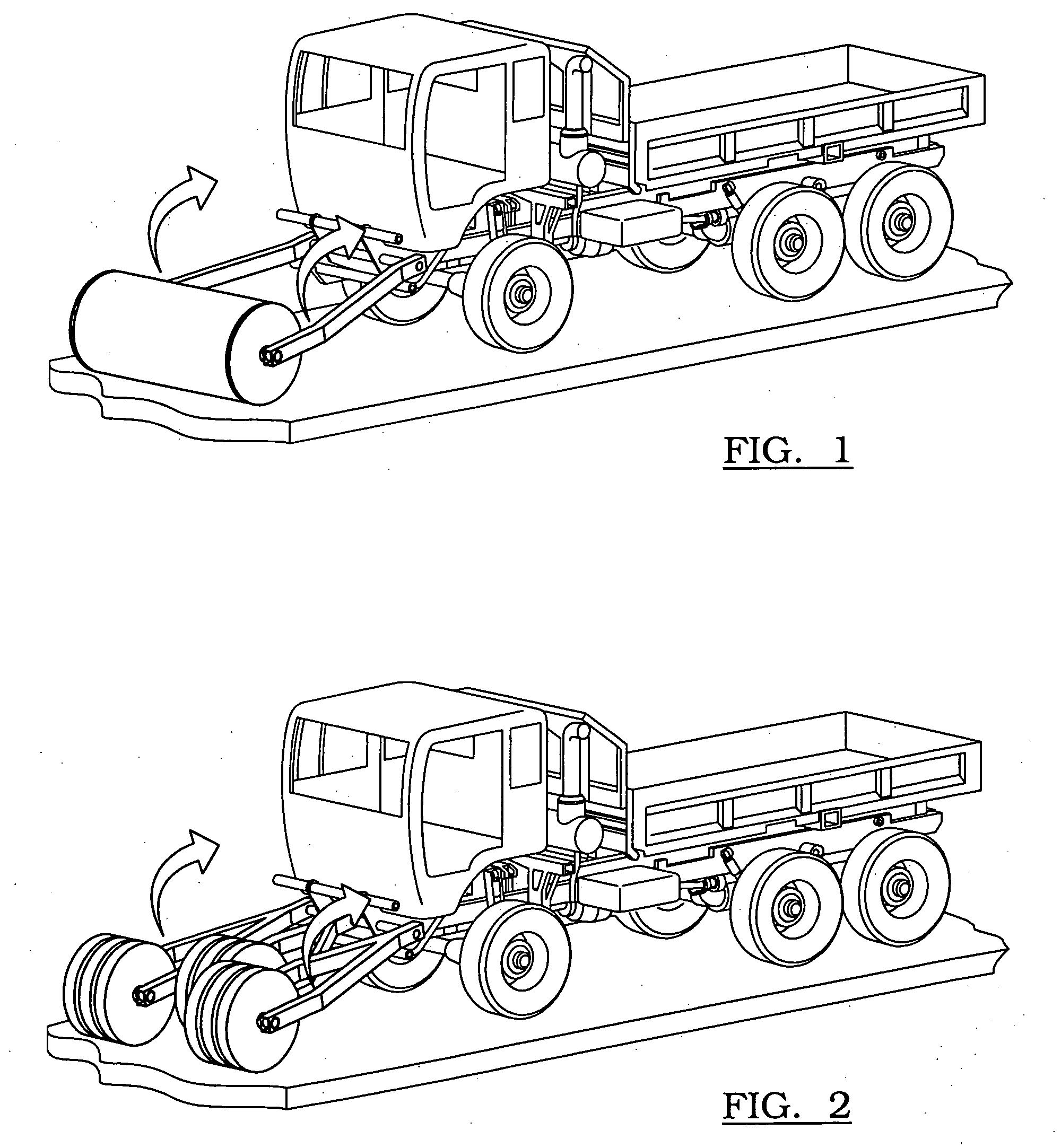 Vibratory countermine system and method
