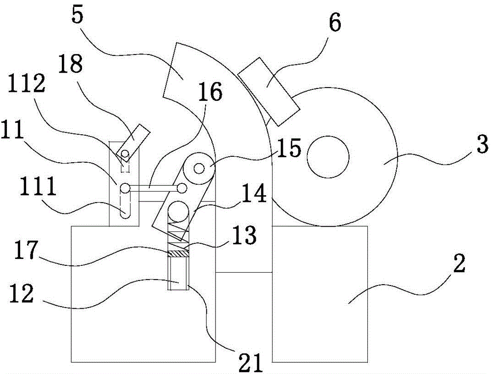 Metal plate bending machining device and method