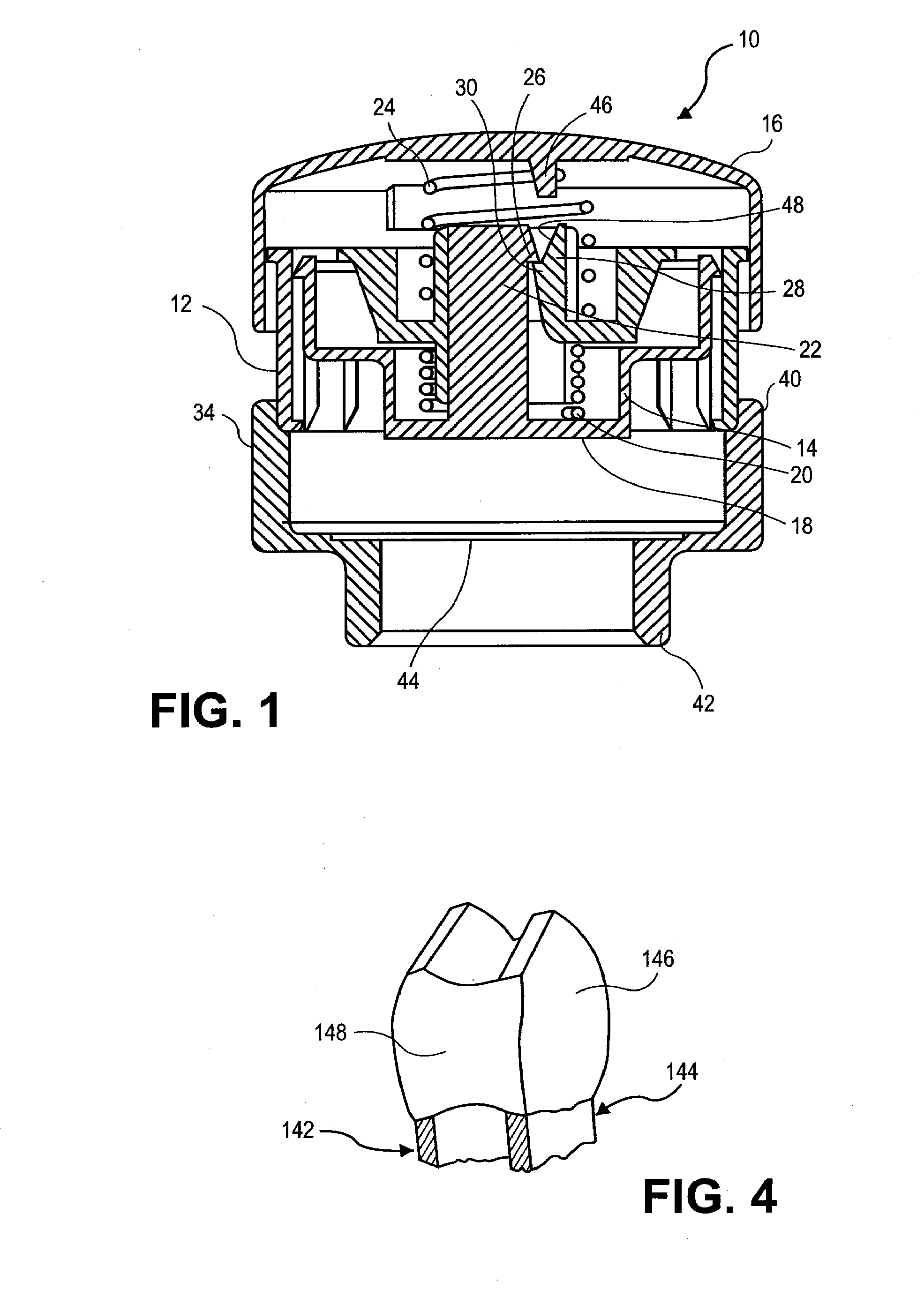 Microprojection array application with multilayered microprojection member for high drug loading