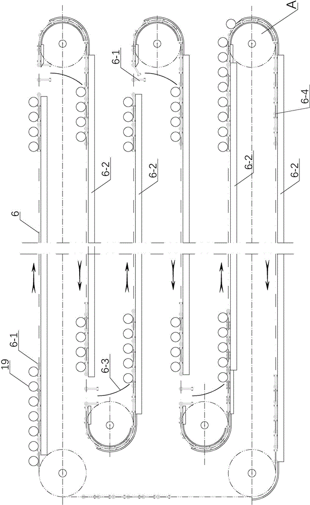 Continuous water bath sterilization apparatus