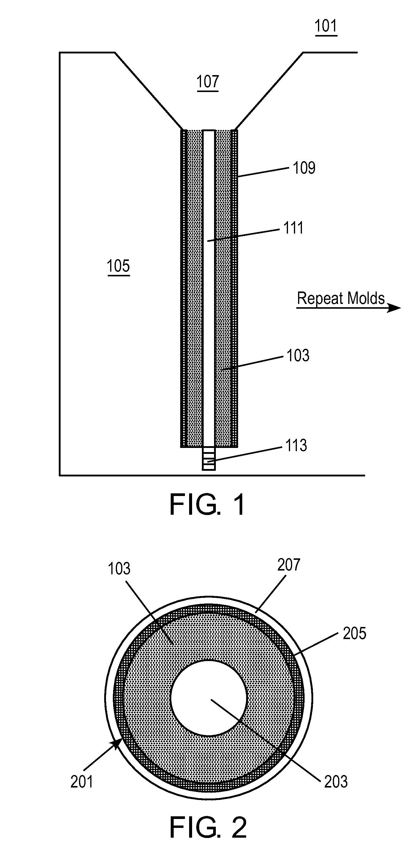 Sheathed, annular metal nuclear fuel