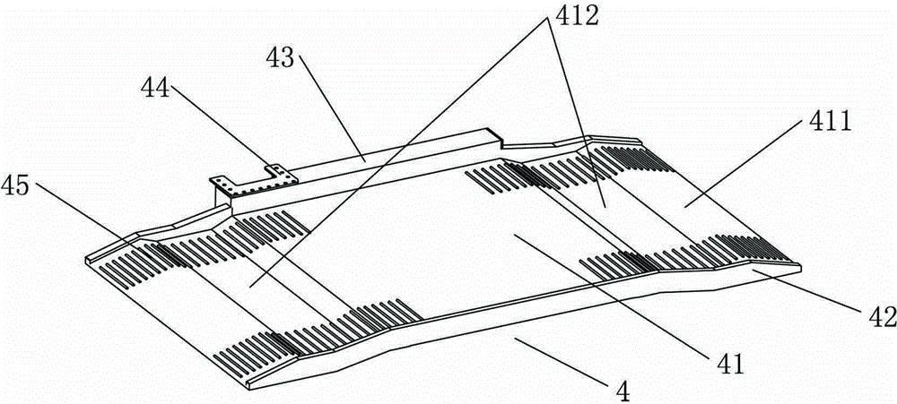 Vehicle bedplate of non-avoidance three-dimensional parking equipment