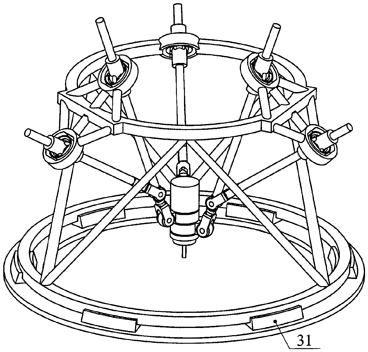 A multi-axis linkage device
