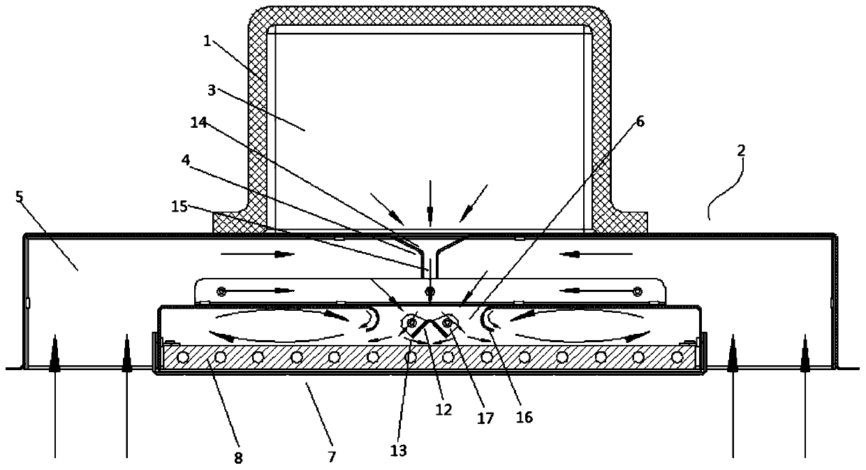 Air conditioner air outlet device and air conditioner