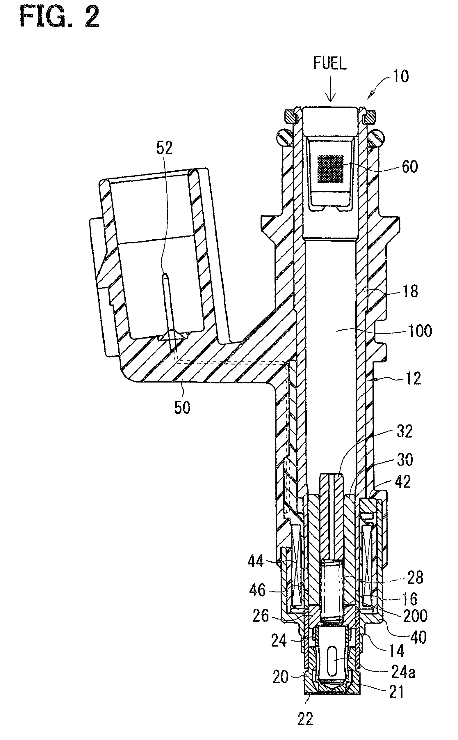 Solenoid valve and fuel injection valve having the same