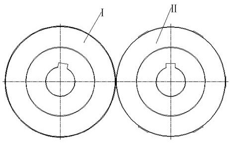 Tooth structure of groove (corrugated) paper forming compression roller for cigarettes