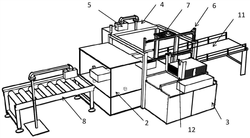 Full-specification box leather error prevention detection system and method