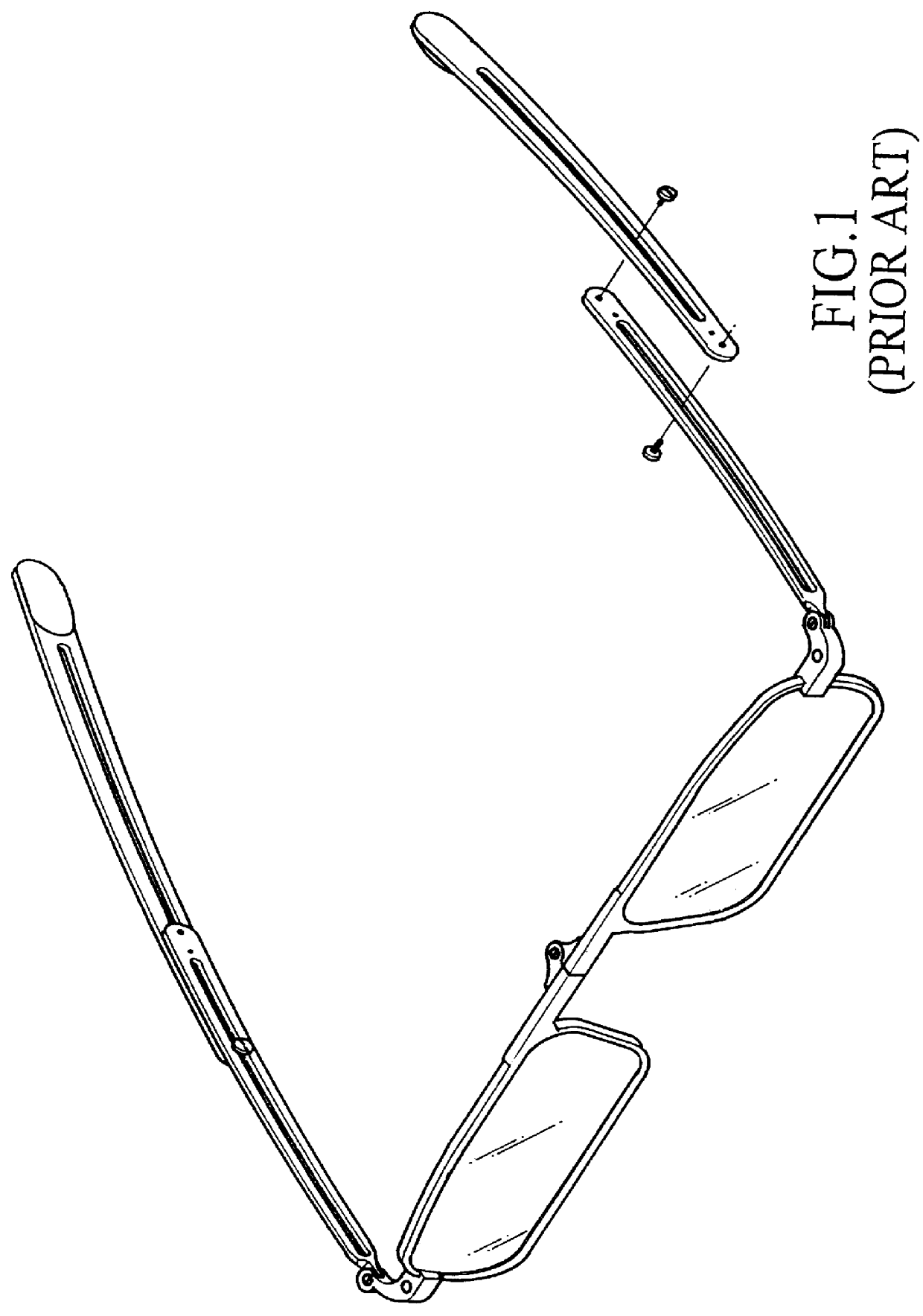 Foldable compact glasses
