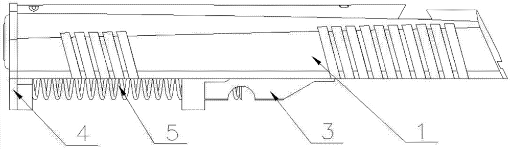 A Spiral Rotary Rigid Locking Mechanism of a Pistol