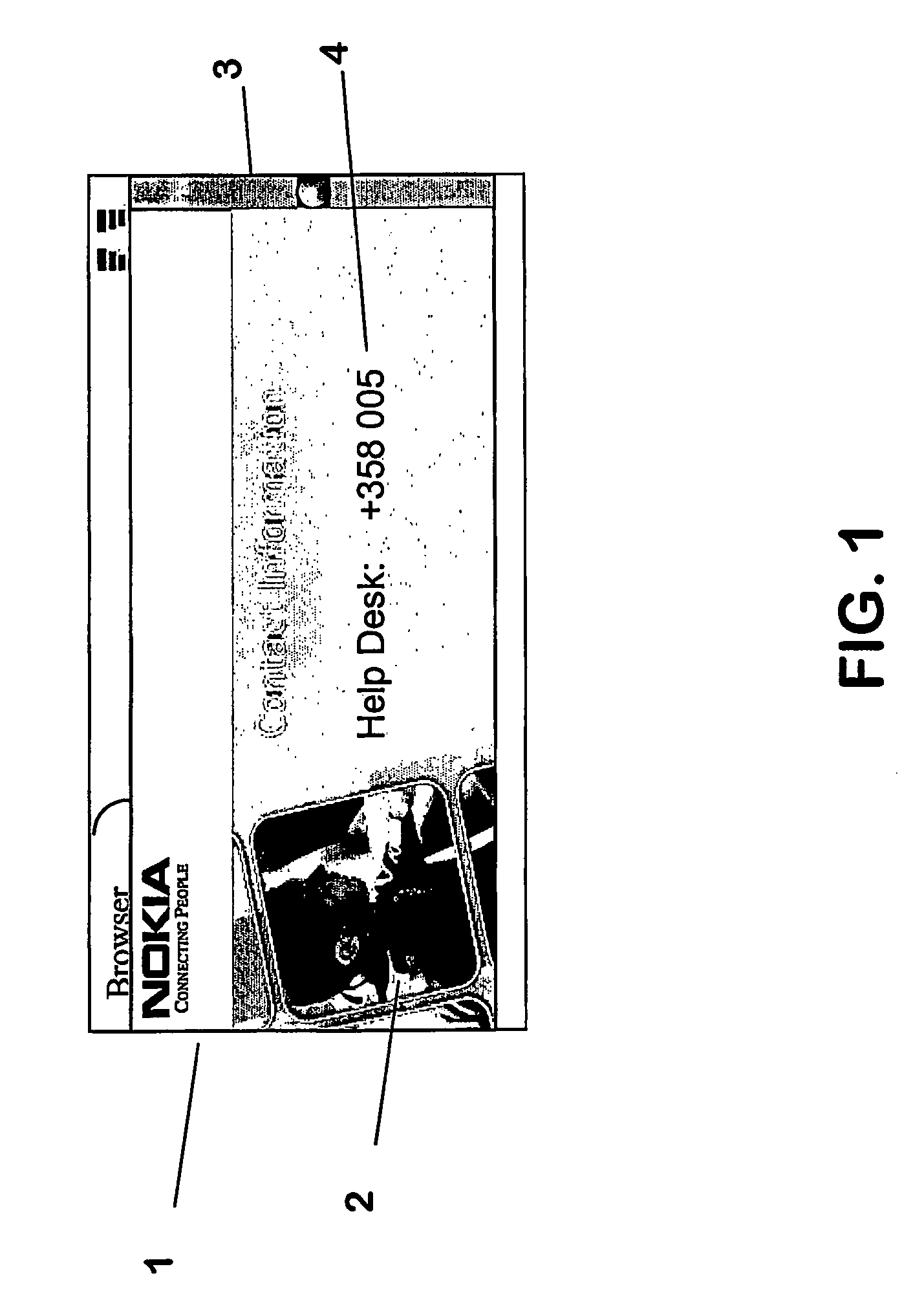 Method for enabling a communication via a mobile phone and mobile phone enabling a communication