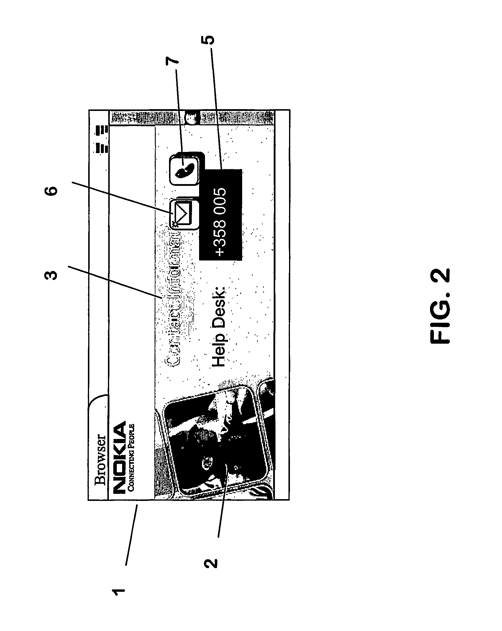 Method for enabling a communication via a mobile phone and mobile phone enabling a communication