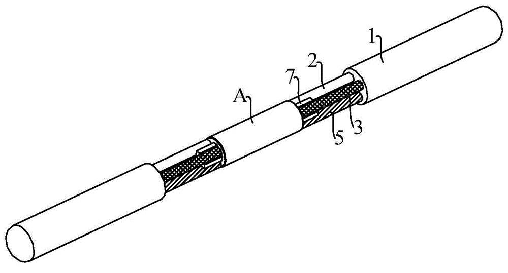 Power signal composite cable