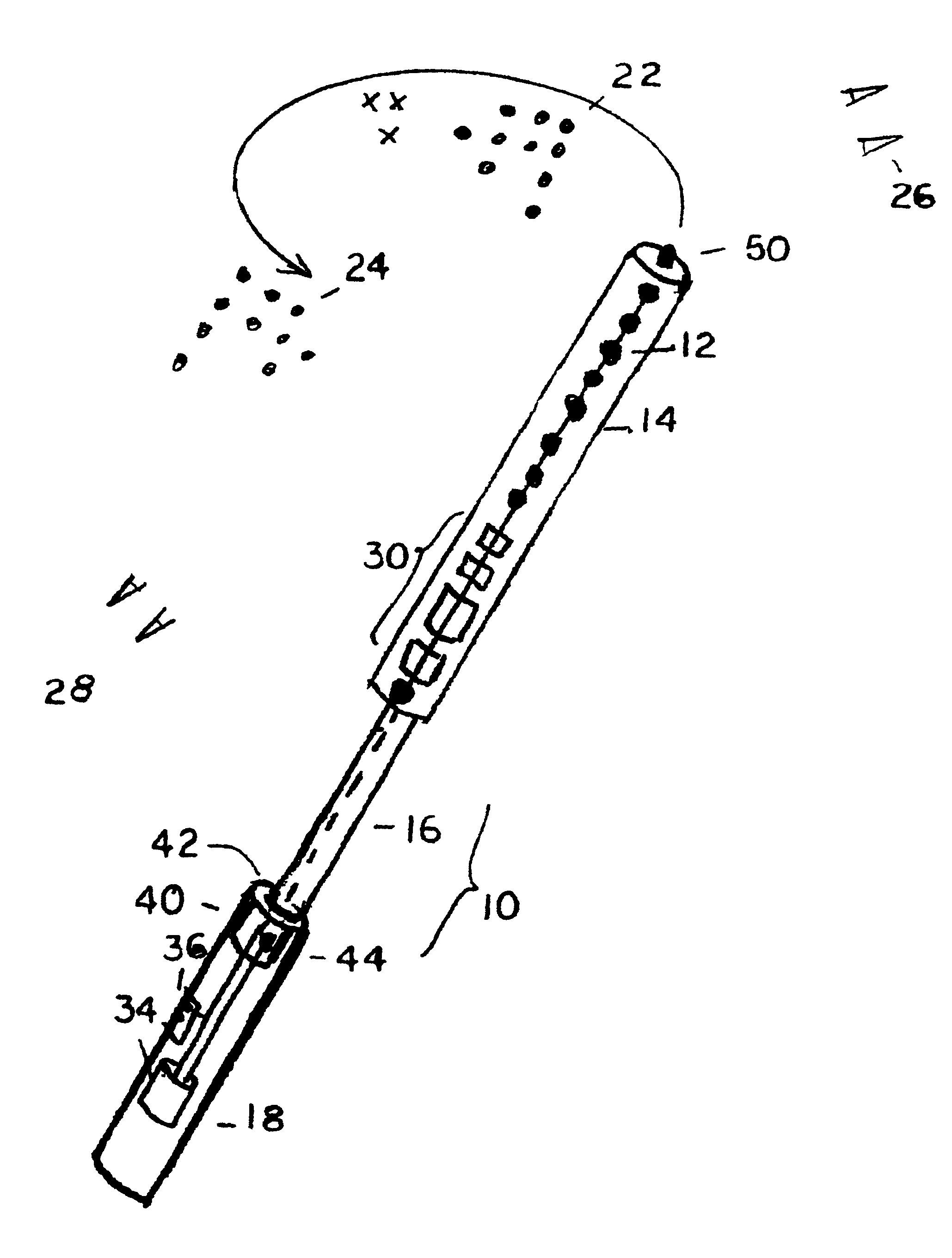 Visual special effects display device