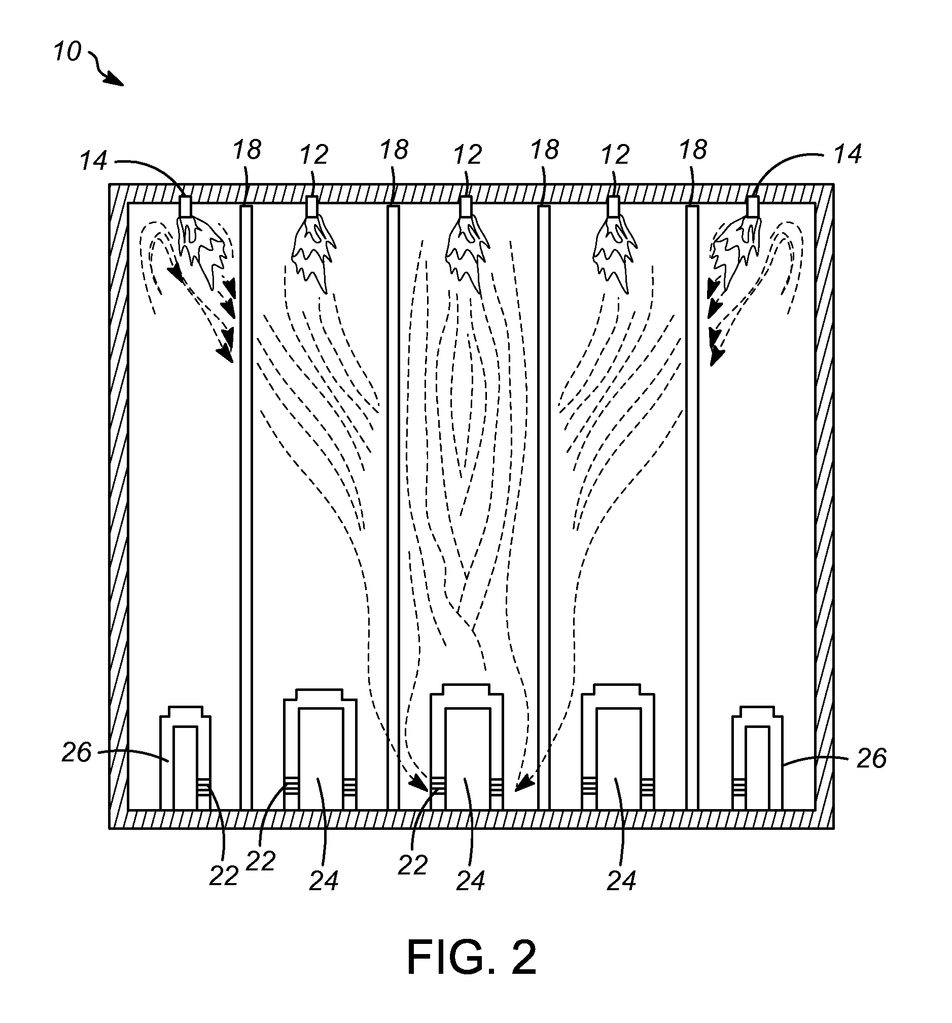 Method for optimizing down fired reforming furnaces