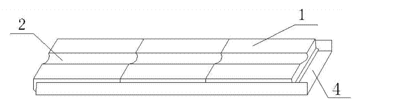 Welding backing of CO2 vertical electrogas automatic one-side welding, and method for using same