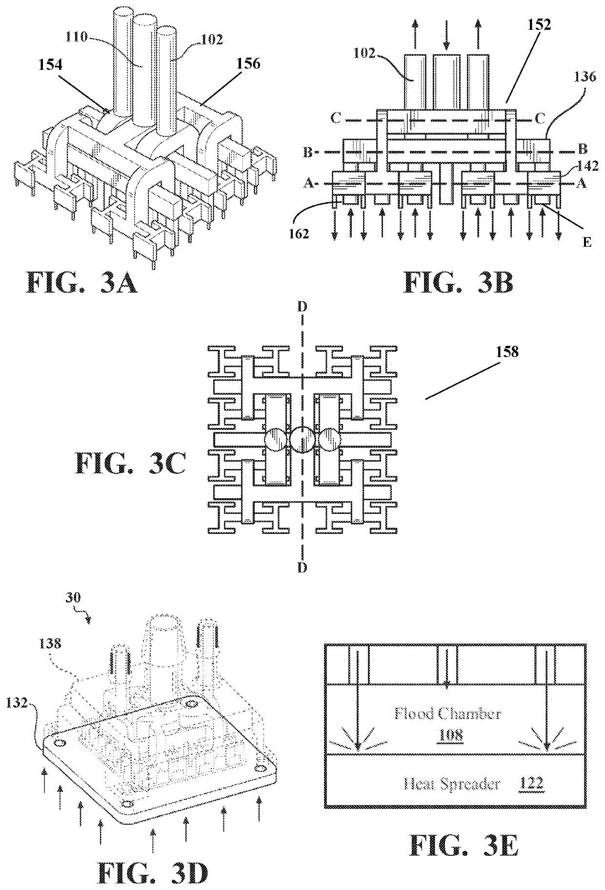 Hybrid microjet liquid-cooled heat spreader