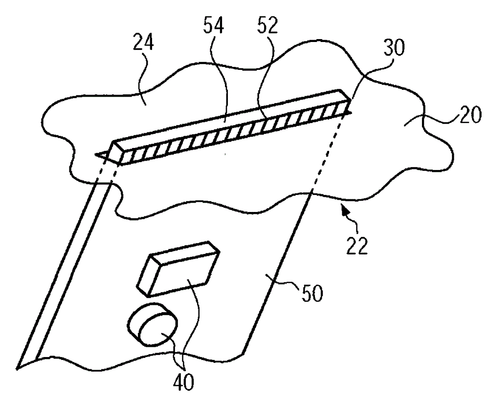 Slot antenna and method for RFID