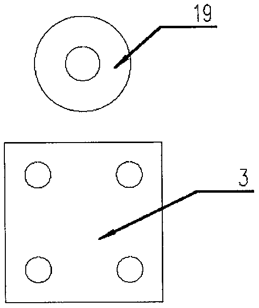 Overhead photovoltaic power station with assembly type flexible connection