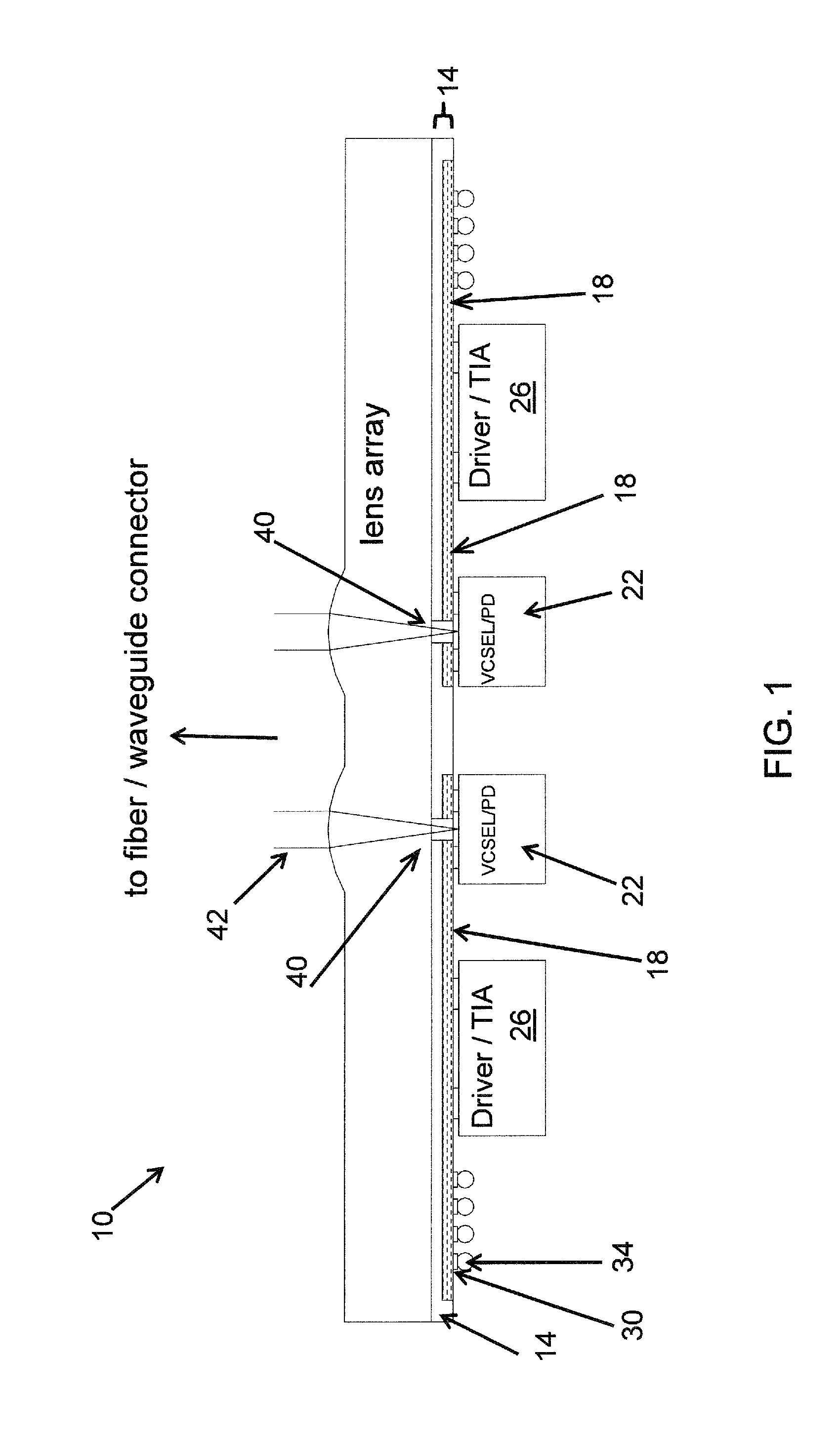 Silicon carrier optoelectronic packaging