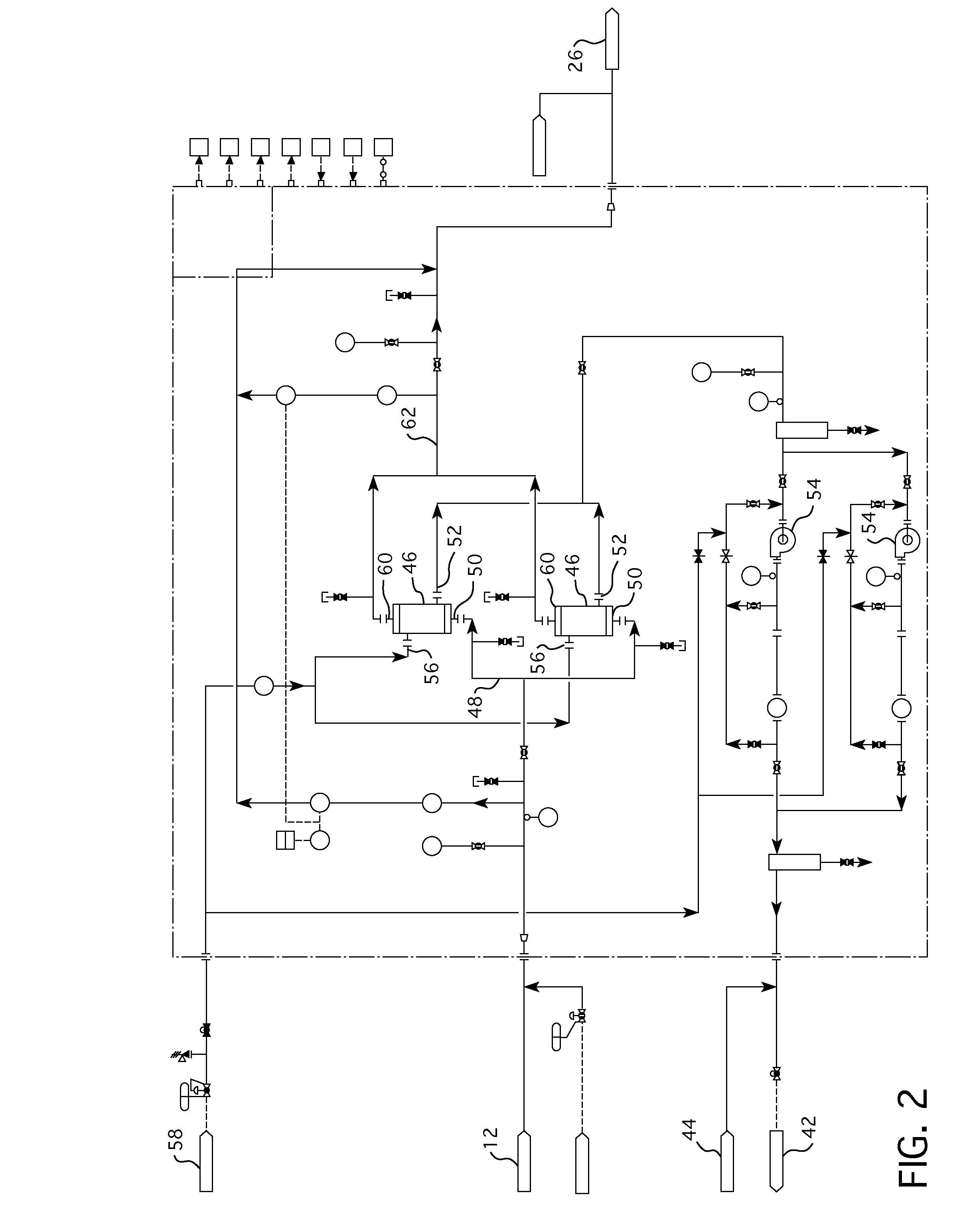 Apparatus for degassing a nuclear reactor coolant system