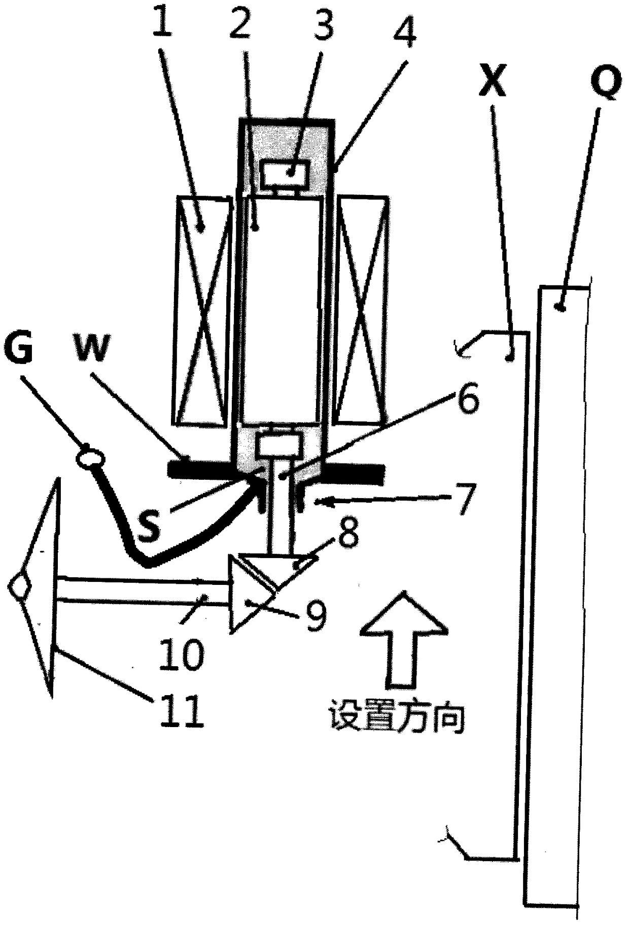 Maintenance-free electric propeller of submarine capable of realizing deep diving over 1000 meters and using oil for waterproof sealing