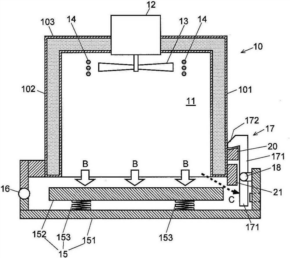 Column thermostat for gas chromatograph and gas chromatograph using it