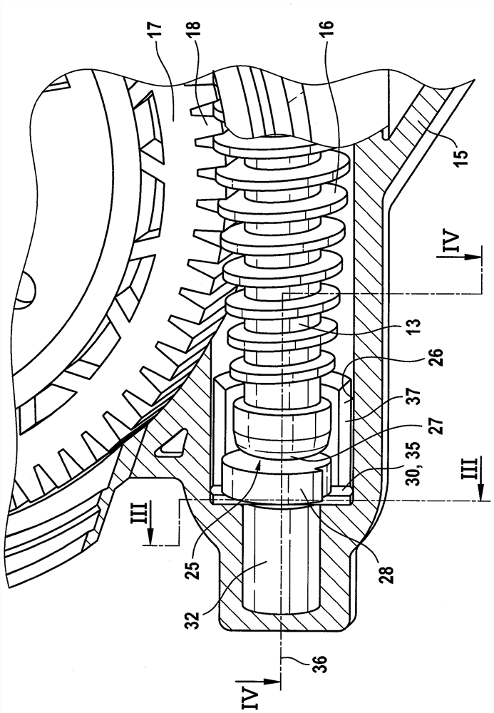 Variable speed drive and method for machining a variable speed drive