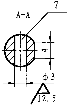 Method for machining perpendicularity gauge