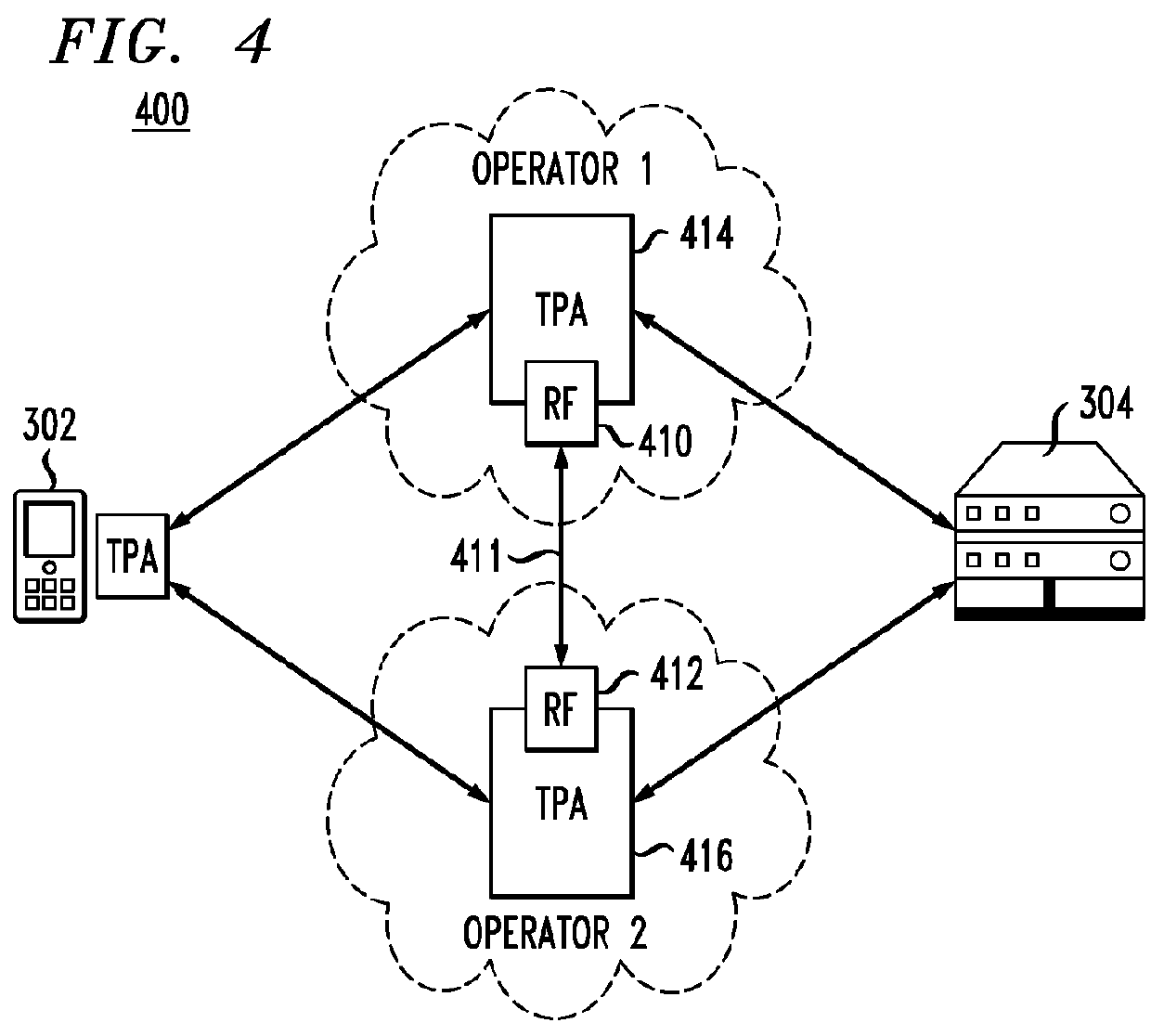 Transparent proxy architecture for multi-path data connections