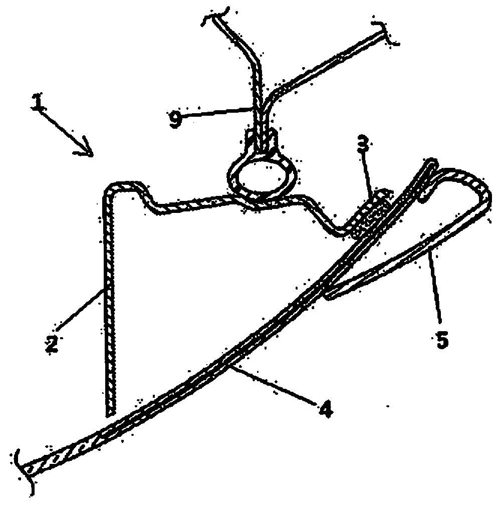 Motor vehicle tail gate panel and motor vehicle having the panel